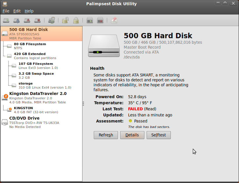 Palimpsest Disk Utility