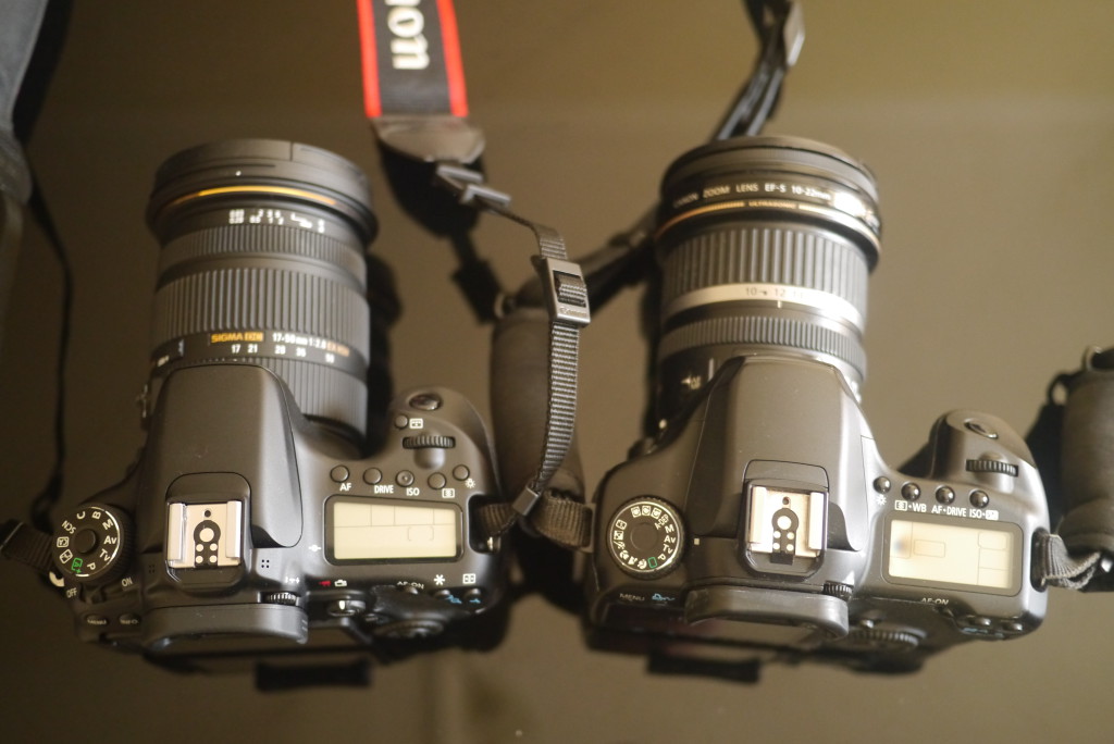 Canon 40D and 70D